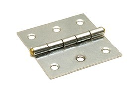 Smalscharnier 60x46 mm vaste messing pen staal verzinkt                                 