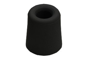 Deurbuffer DX 37x48mm rubber zwart                                       
