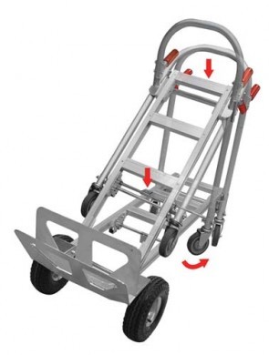 Steekwagen met Kar in 1