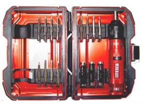Schroevendraaierset 13 delig elektrisch